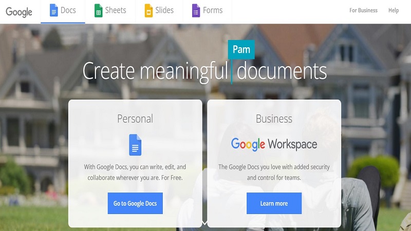 google documents - tool for writing skill
