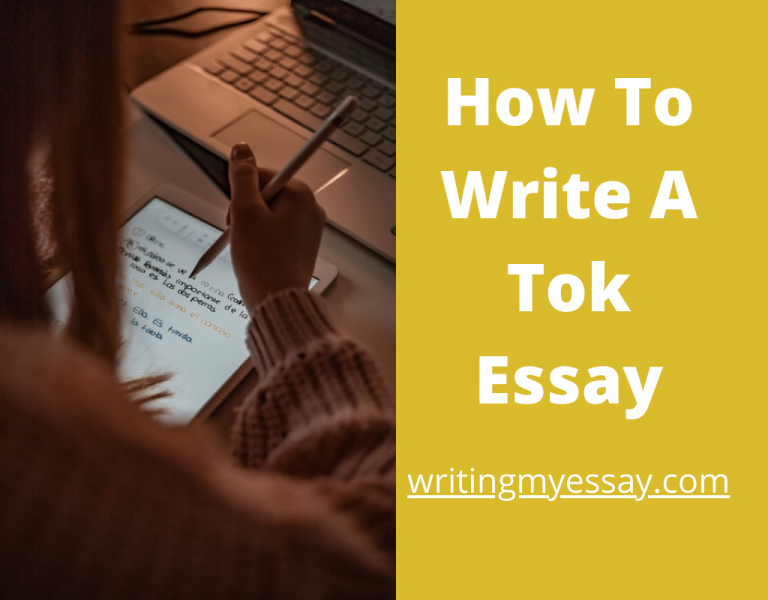 how to write the tok essay