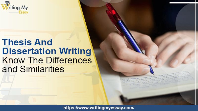 Difference Between Thesis And Dissertation Writing