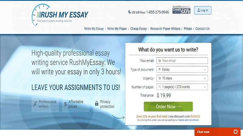 Rush my Essay