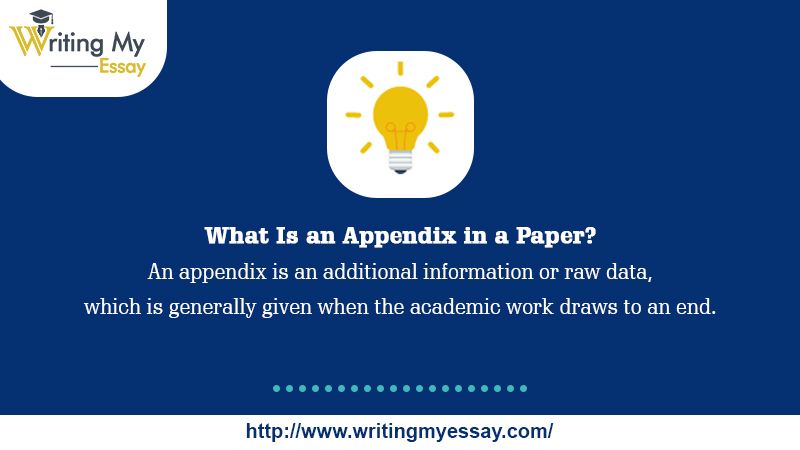 What Is an Appendix in a Paper